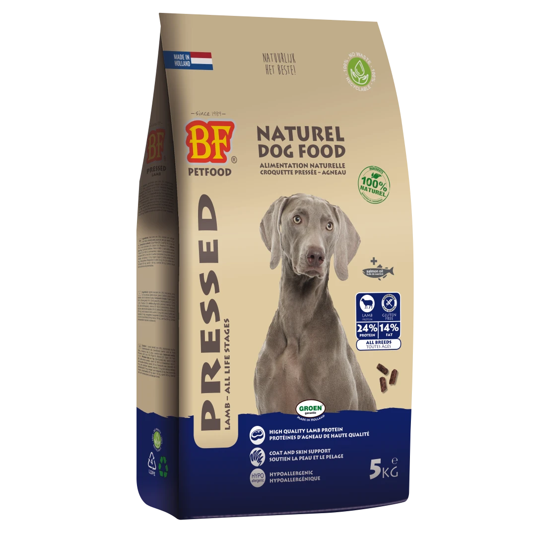 Biofood Bf Petfood Geperst Lam Hondenvoer 5kg 3 Biofood Bf Petfood Geperst Lam Hondenvoer 5kg