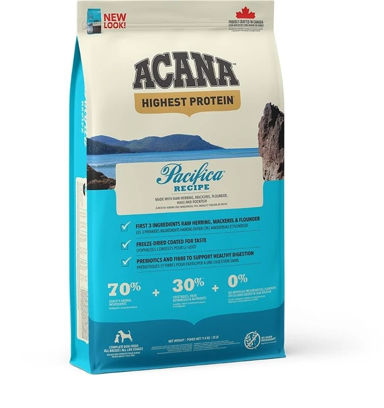 Acana Highest Proteïn Pacifica Hond 2kg 3 Acana Highest Proteïn Pacifica Hond 2kg