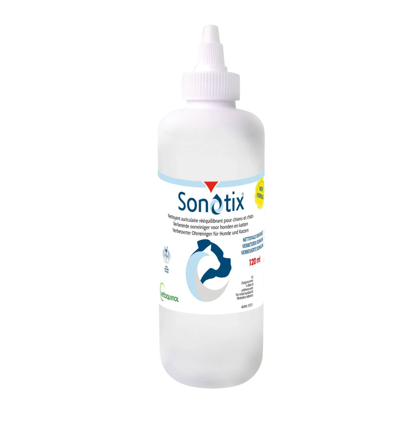 Vetoquinol Sonotix 120ml - Oorreiniger 4 Vetoquinol Sonotix 120ml - Oorreiniger - Afbeelding 2